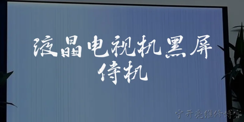 液晶电视机黑屏侍机:液晶电视机黑屏但指示灯亮是待机状态吗?