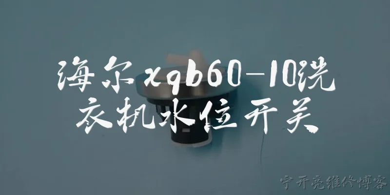 海尔xqb60-10洗衣机水位开关